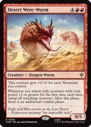 Desert were worm rare the - desert, 92